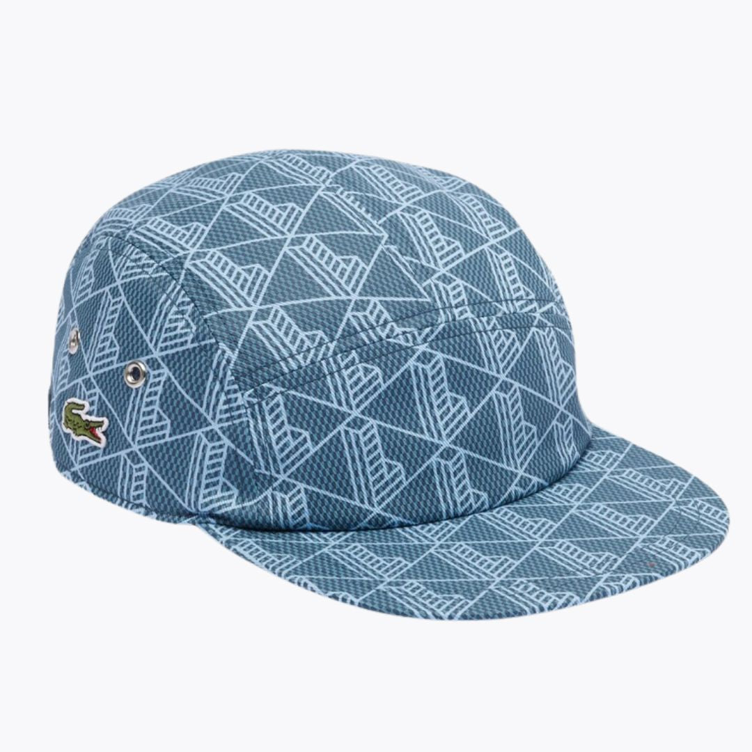 LC Printed Twill Jockey Cap LC Printed Twill Jockey Cap Slate Crown Blue 