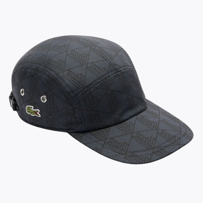 LC Printed Twill Jockey Cap LC Printed Twill Jockey Cap Slate Crown Dark grey / black 
