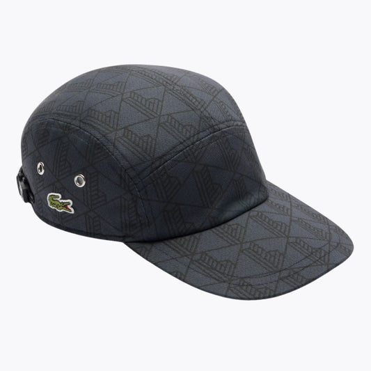 LC Printed Twill Jockey Cap LC Printed Twill Jockey Cap Slate Crown Dark grey / black 