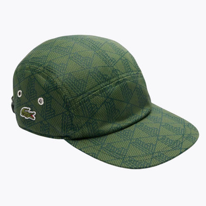 LC Printed Twill Jockey Cap LC Printed Twill Jockey Cap Slate Crown Green 