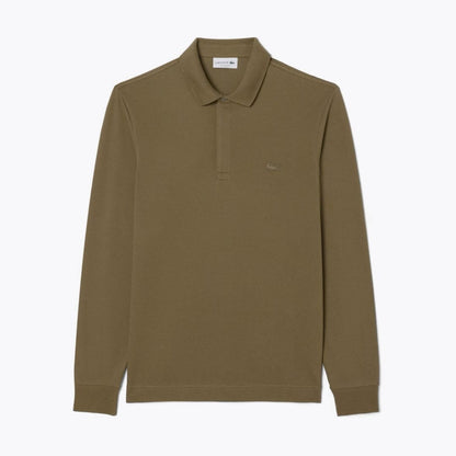 LC Regular Fit Paris Stretch Piqué Polo Shirt LC Regular Fit Paris Stretch Piqué Polo Shirt Slate Crown Green S 