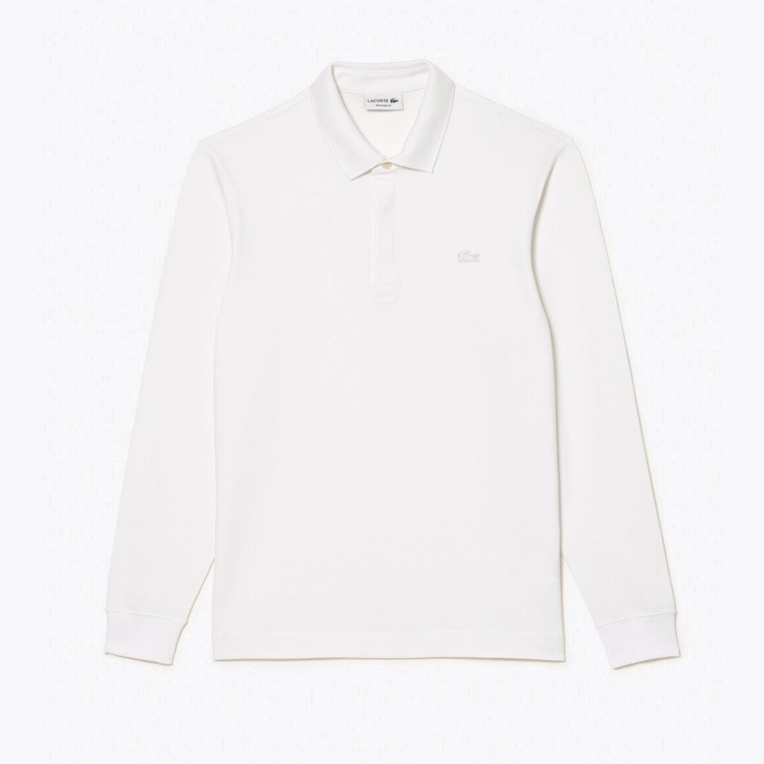 LC Regular Fit Paris Stretch Piqué Polo Shirt LC Regular Fit Paris Stretch Piqué Polo Shirt Slate Crown White S 