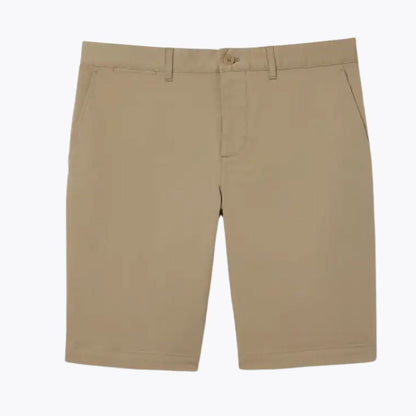 LC Slim Fit Stretch Cotton Chino Shorts LC Straight Fit Cotton Twill Pants Slate Crown Beige S 