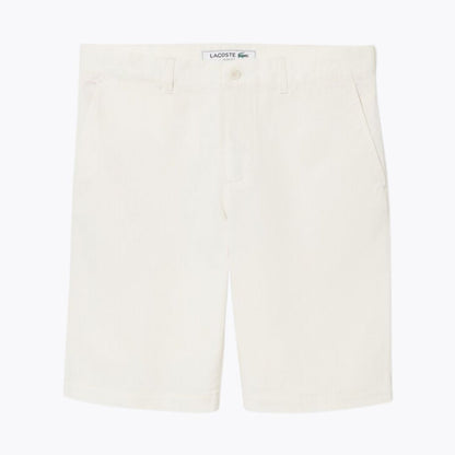 LC Slim Fit Stretch Cotton Chino Shorts LC Straight Fit Cotton Twill Pants Slate Crown White S 