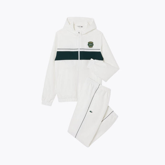 LC Sport Badge Tracksuit LC Sport Badge Tracksuit Slate Crown White S 