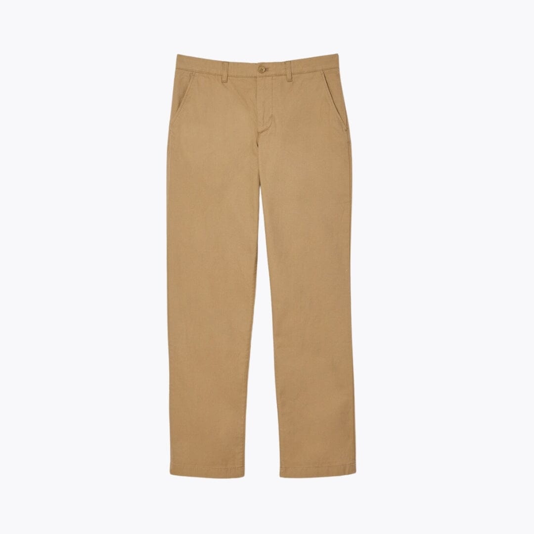 LC Straight Fit Cotton Twill Pants LC Straight Fit Cotton Twill Pants Slate Crown Beige S 