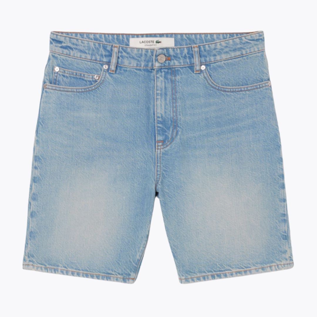 LC Straight Fit Denim Bermuda Shorts LC Straight Fit Denim Bermuda Shorts Slate Crown Light blue S 