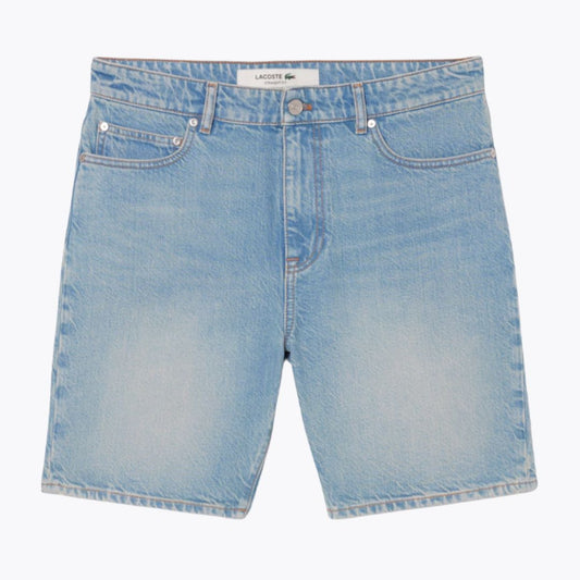 LC Straight Fit Denim Bermuda Shorts LC Straight Fit Denim Bermuda Shorts Slate Crown Light blue S 