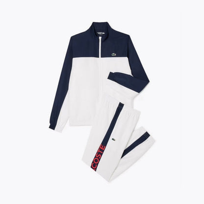 LC Tennis Printed Tracksuit LC Tennis Printed Tracksuit Slate Crown White / Navy blue / Red S 