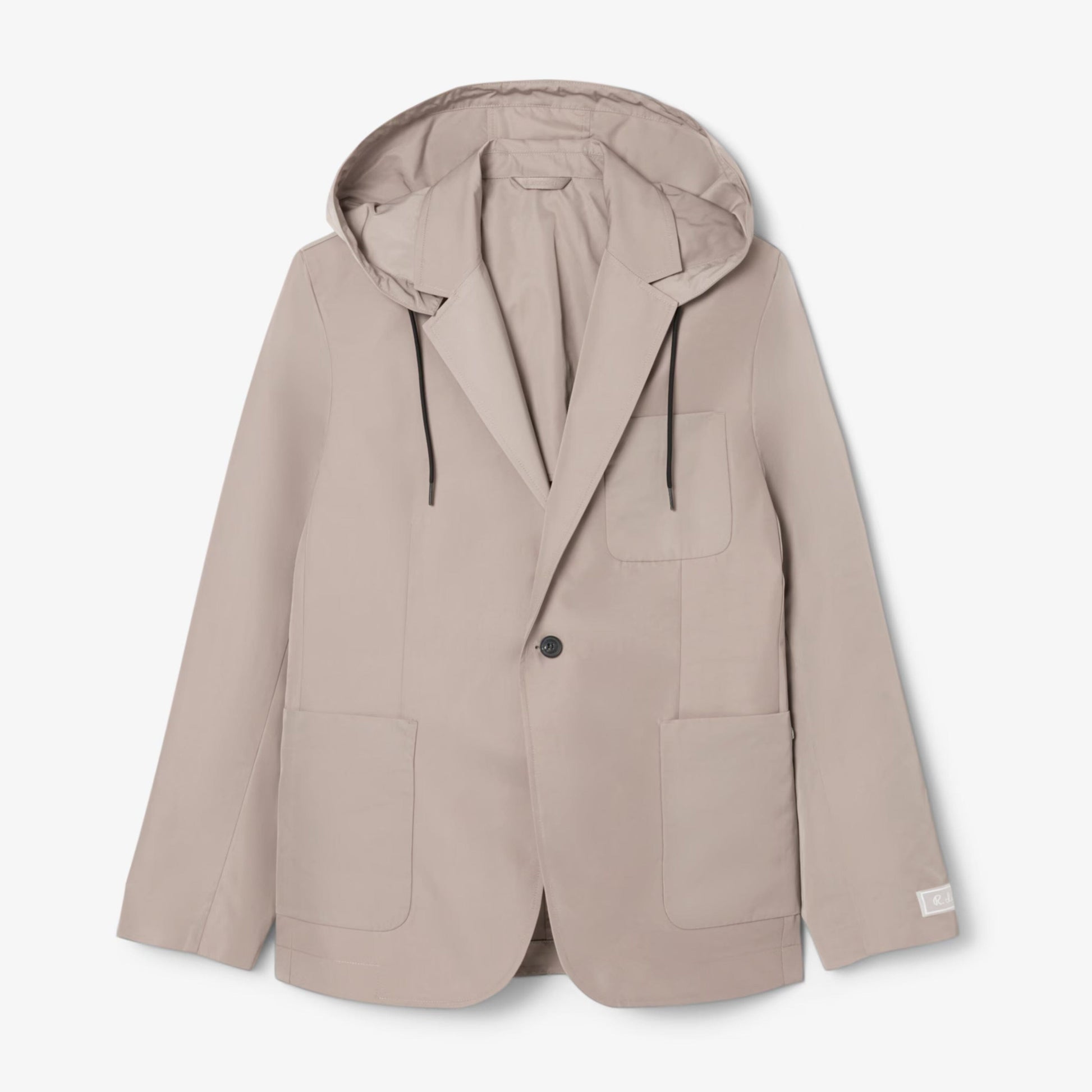 LC Twill Blazer with Hood LC Twill Blazer with Hood Slate Crown 