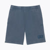 LC Washed Effect Cotton Fleece Shorts