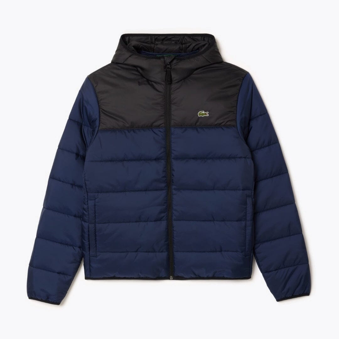 LC Water-Repellent Quilted Puffed Jacket LC Water-Repellent Quilted Puffed Jacket Slate Crown Navy Blue S 