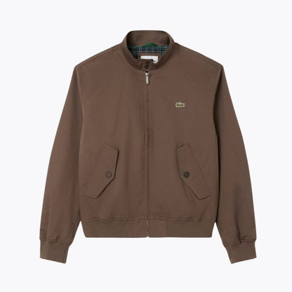 LC Water-Repellent Twill Harrington Jacket LC Water-Repellent Twill Harrington Jacket Slate Crown Brown S 
