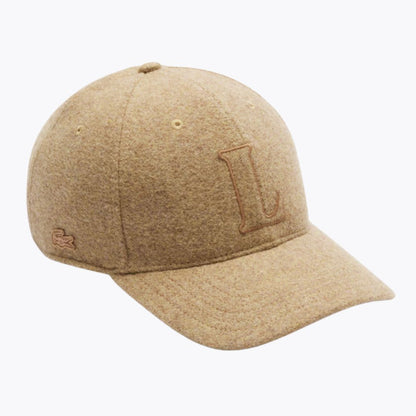 LC Wool Felt Baseball Cap LC Wool Felt Baseball Cap Slate Crown Beige 