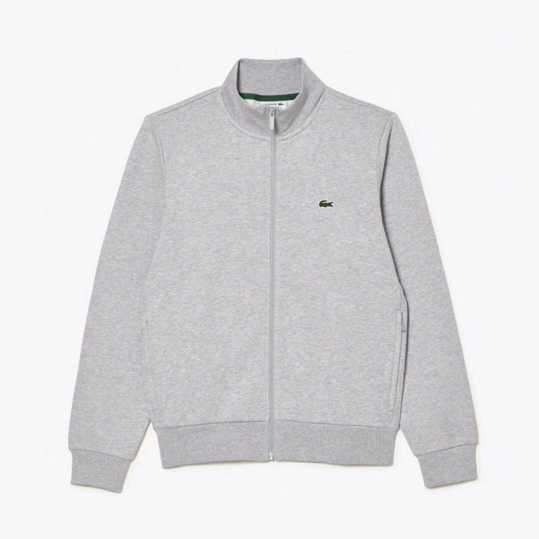 LC Zip-Up High Neck Fleece Sweatshirt LC Zip-Up High Neck Fleece Sweatshirt Slate Crown Grey S 