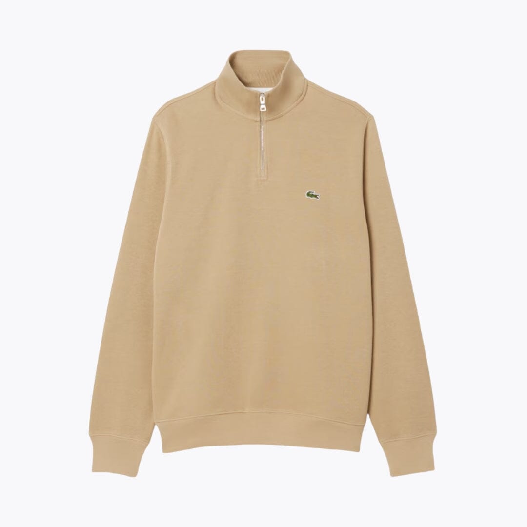 LC Zip-Up High Neck Sweatshirt LC Zip-Up High Neck Sweatshirt Slate Crown Beige S 