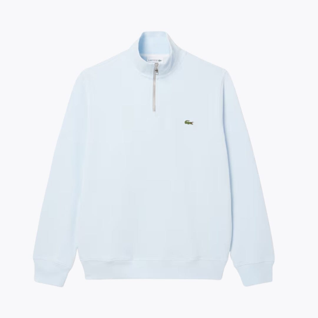 LC Zip-Up High Neck Sweatshirt LC Zip-Up High Neck Sweatshirt Slate Crown Light Blue S 