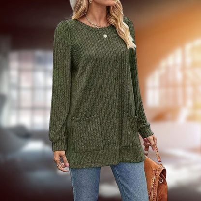 Lena™ | Chic Pullover Jacket & Coats Belleza & Glamour Army Green S 