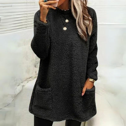 Liam | Cozy Fleece Sweater Sweater Belleza & Glamour Black S 