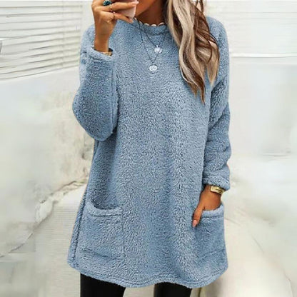 Liam | Cozy Fleece Sweater Sweater Belleza & Glamour Blue S 