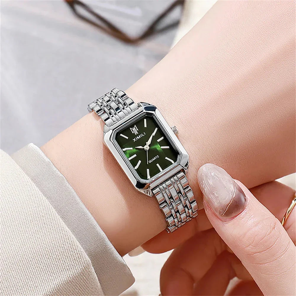 Lightweight Stainless Steel Watch for Women Belleza & Glamour 
