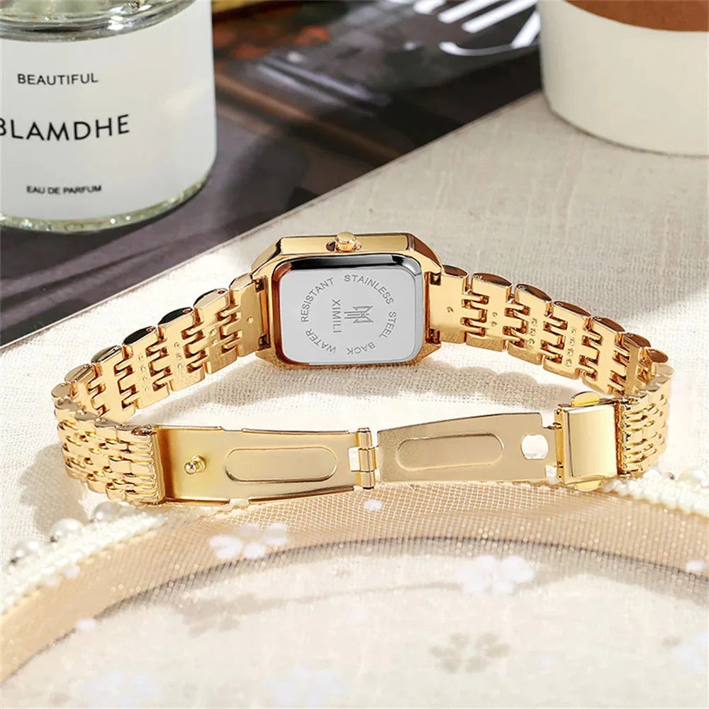 Lightweight Stainless Steel Watch for Women Belleza & Glamour 