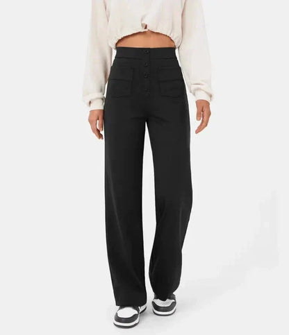 Lily™ | High-Waist Casual Pants women pants Belleza & Glamour 
