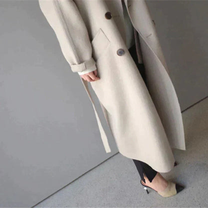 Luxora | Luxe Wool Trench Belleza & Glamour 