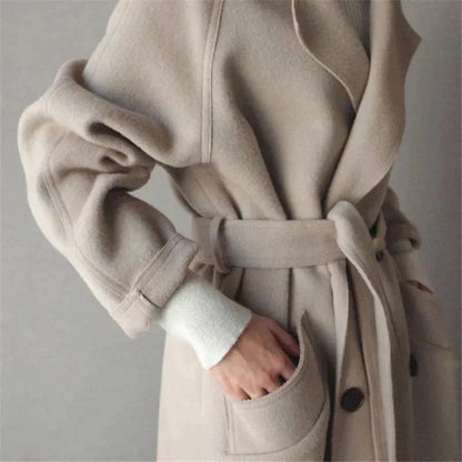 Luxora | Luxe Wool Trench Belleza & Glamour 