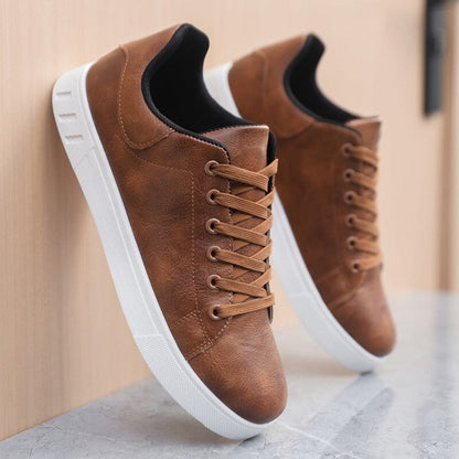 Mercer Leather Sneakers Belleza & Glamour 