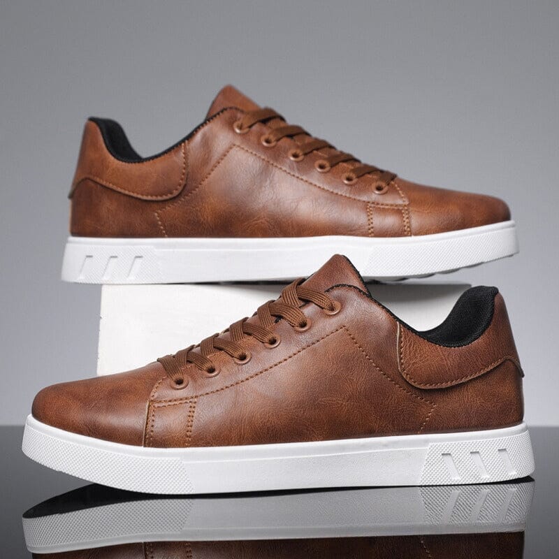 Mercer Leather Sneakers Belleza & Glamour 