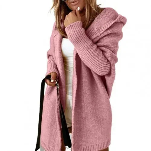 Muse™ | Hooded Sweater Sweater Belleza & Glamour Pink S 