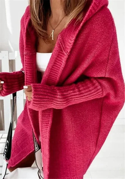 Muse™ | Hooded Sweater Sweater Belleza & Glamour Red S 