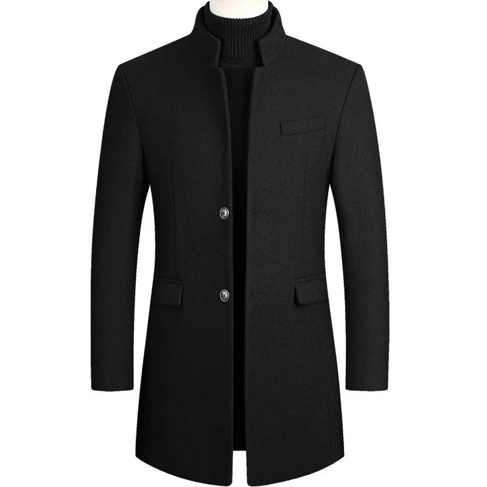 Nathan-Wool Jacket Jacket & Coats Belleza & Glamour Black M 