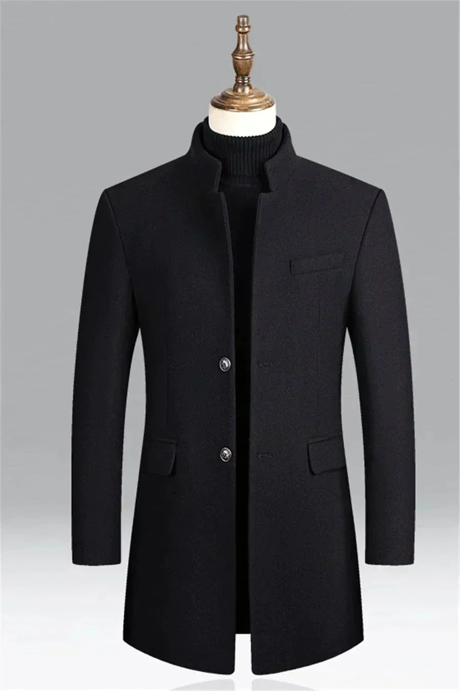 Nathan-Wool Jacket Jacket & Coats Belleza & Glamour Blue M 