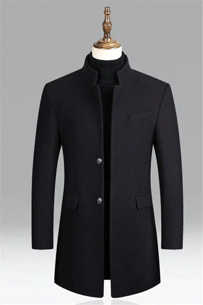 Nathan-Wool Jacket Jacket & Coats Belleza & Glamour Blue M 