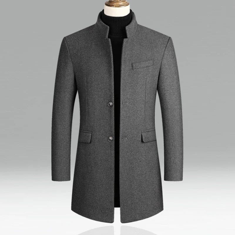 Nathan-Wool Jacket Jacket & Coats Belleza & Glamour Grey M 