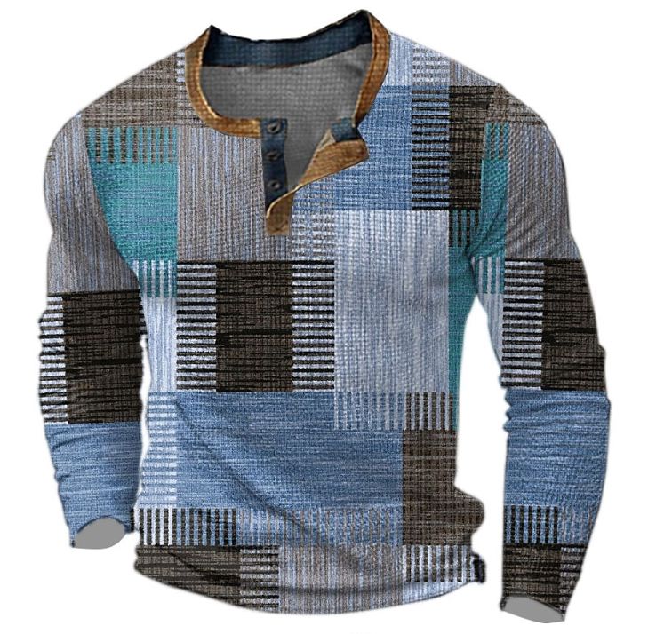 Neo™ | Stylish Knit Sweater Shirt Belleza & Glamour Blue S 