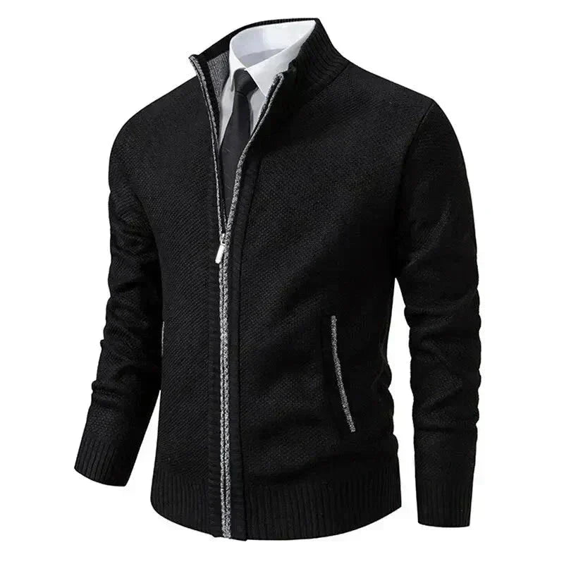 Owen™ | Zip Vest Coats & Jackets Belleza & Glamour Black M 
