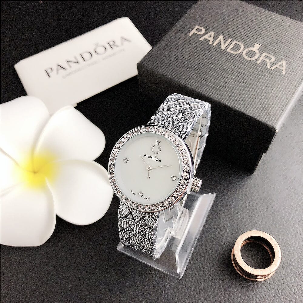 P A N D O R A Minimalist Glamour Belleza & Glamour Silver 