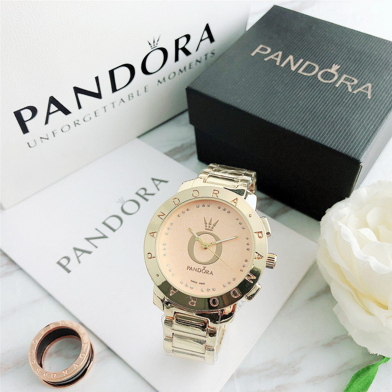 P A N D O R A Valentine's Belleza & Glamour Gold 