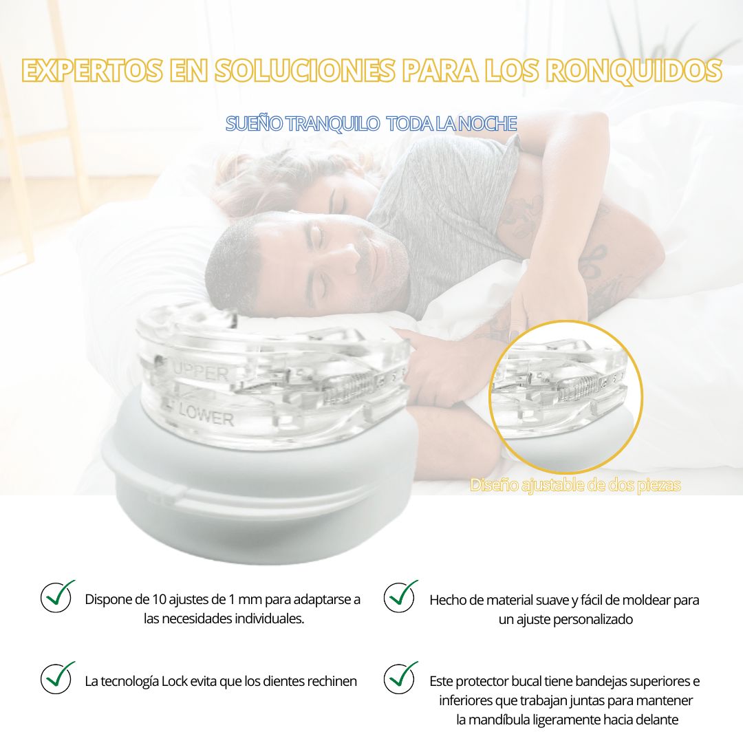 Placa Bucal Antirronquidos y Bruxismo - DORMIPRO™ Placa Bucal Antirronquidos y Bruxismo Belleza & Glamour 