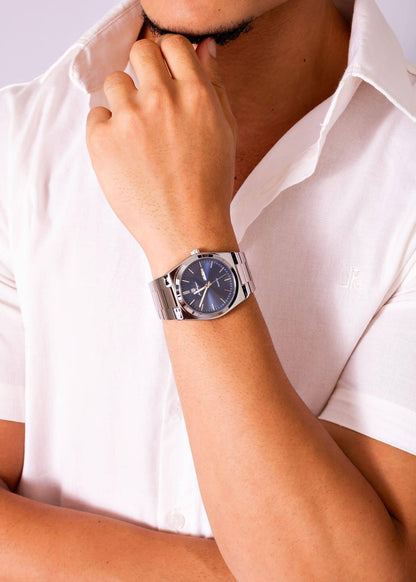 POEDAGAR Essenza 40mm Watch - Water Resistant | Stainless Steel Belleza & Glamour 