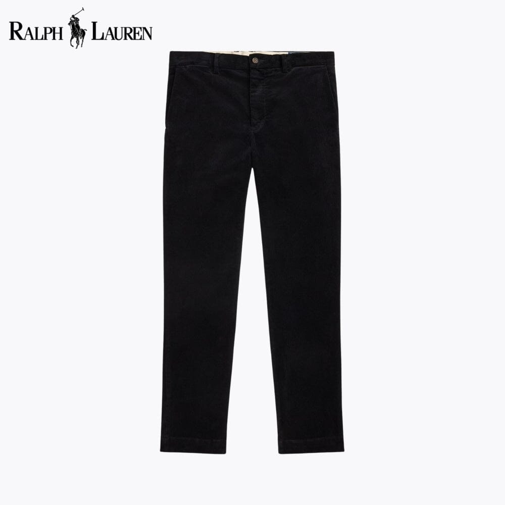 RL Andover Slim Fit Stretch Corduroy Pant RL Andover Slim Fit Stretch Corduroy Pant Slate Crown Black 28 