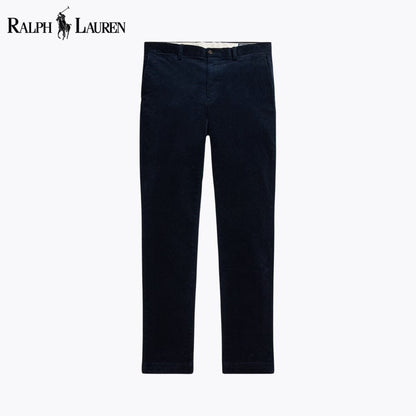RL Andover Slim Fit Stretch Corduroy Pant RL Andover Slim Fit Stretch Corduroy Pant Slate Crown Blue Navy 28 