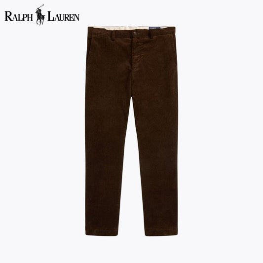 RL Andover Slim Fit Stretch Corduroy Pant RL Andover Slim Fit Stretch Corduroy Pant Slate Crown Cooper Brown 28 