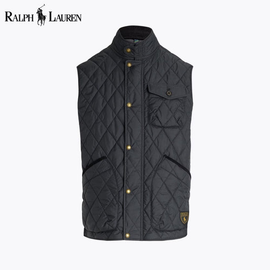 RL Beaton Quilted Utility Gilet RL Beaton Quilted Utility Gilet Slate Crown Polo Black S 