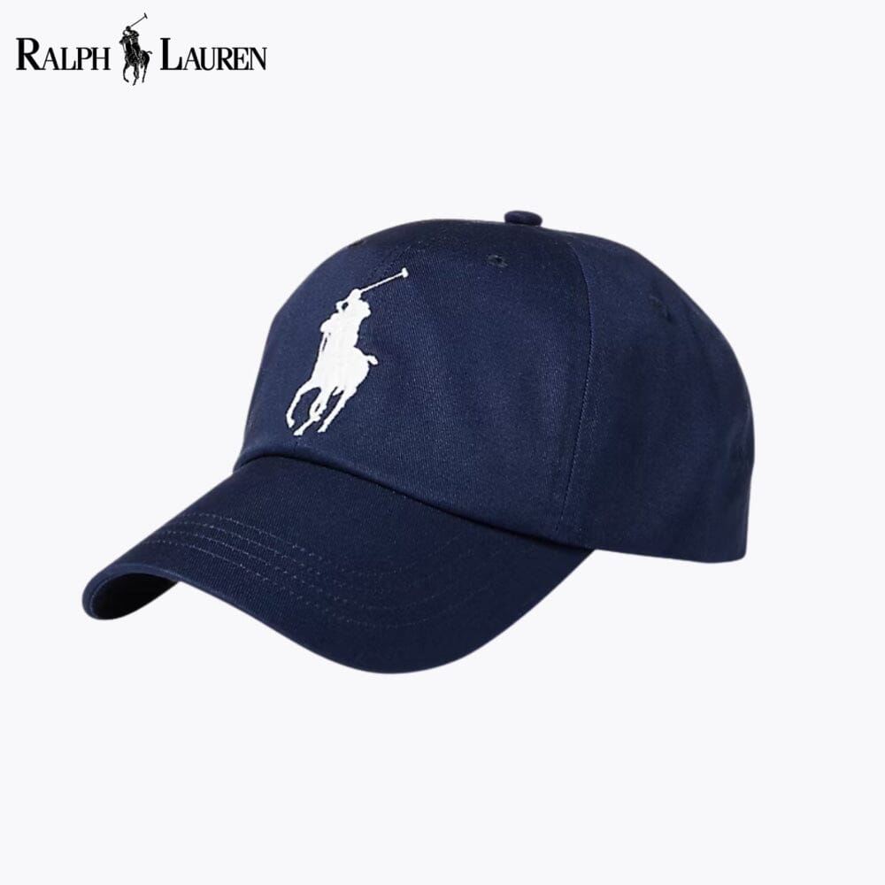 RL Big Pony Chino Ball Cap RL Big Pony Chino Ball Cap Slate Crown Newport Navy 