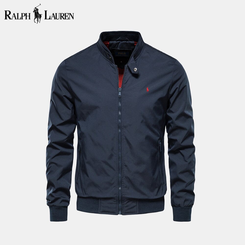 RL Bomber Classic Bomber Jacket RL Bomber Classic Bomber Jacket Slate Crown Navy blue S 