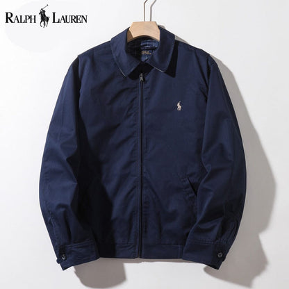 RL Classic Modern Bomber Jacket RL Classic Modern Bomber Jacket Slate Crown Blue S 